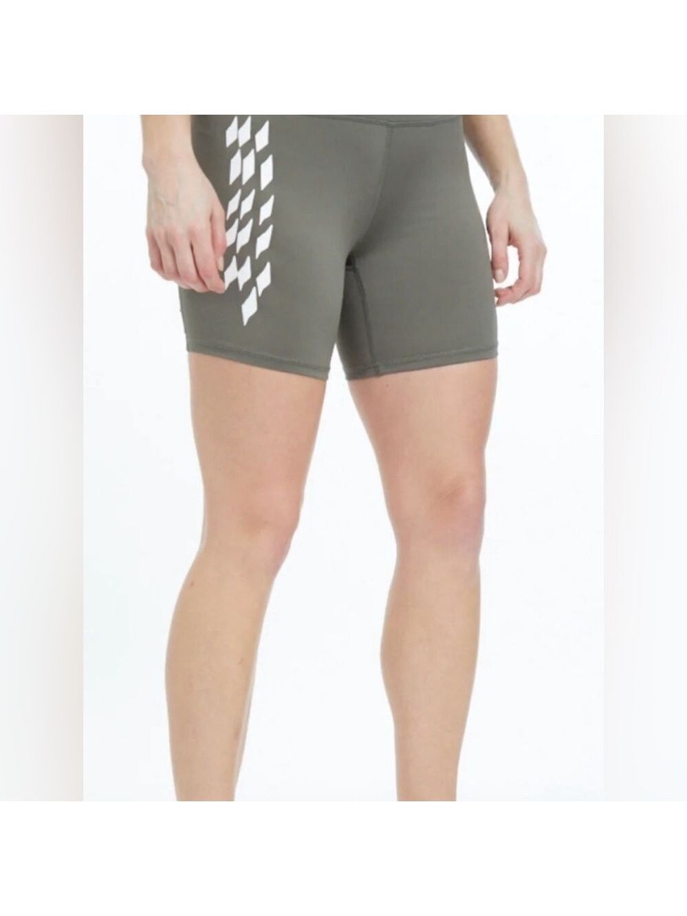 PSK Collective Women's Bike Shorts Olive XXXL NWT